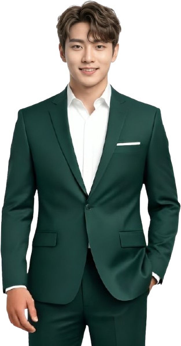 humjoli mens wear Men Solid Single Breasted Casual, Formal, Party, Festive & Wedding Blazer-picture-21
