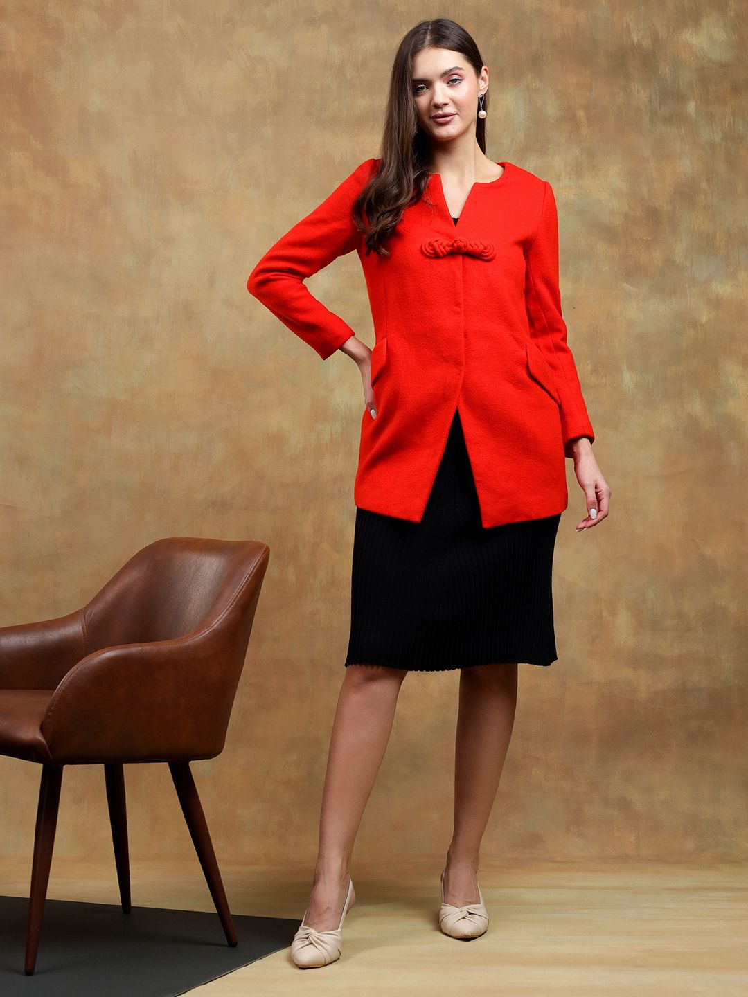 kotty Solid Women Waistcoat-picture-40
