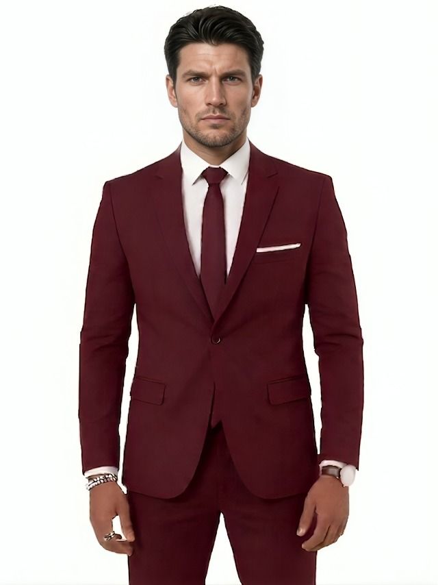 darbar in Men Solid Single Breasted Casual, Formal, Festive & Wedding, Wedding Blazer-picture-19