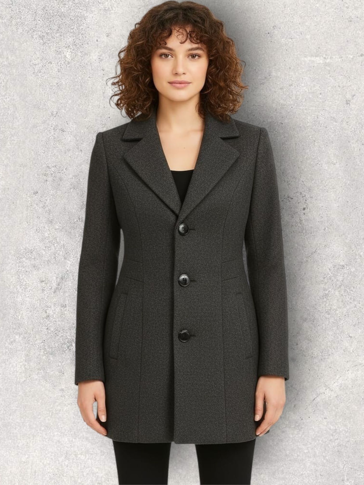 pepzoo Women Solid Double Breasted Casual Blazer-picture-10