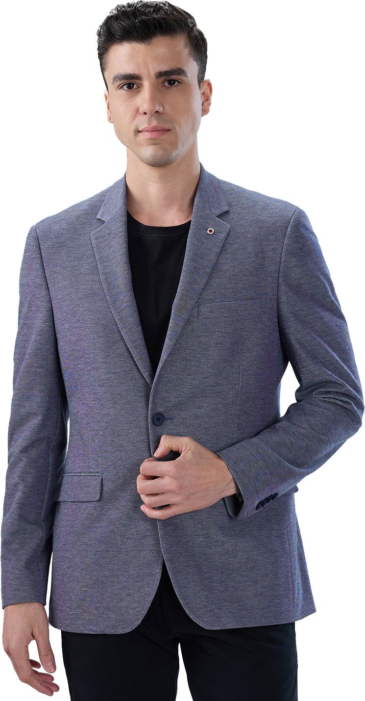 raymond Men Self Design Single Breasted Formal Blazer-picture-25