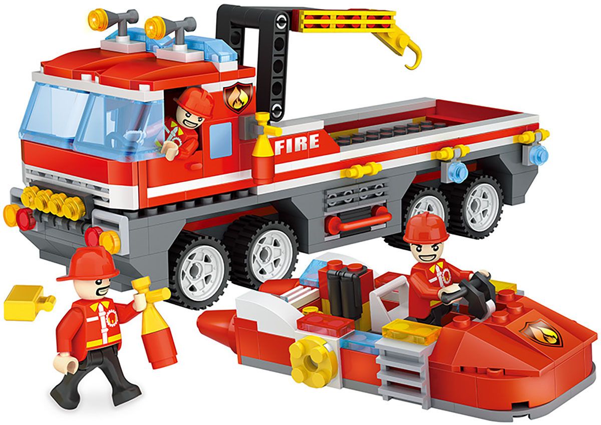 magicwand DIY Educational City Truck with Boat Building Blocks for Kids (354 Pcs)-picture-25