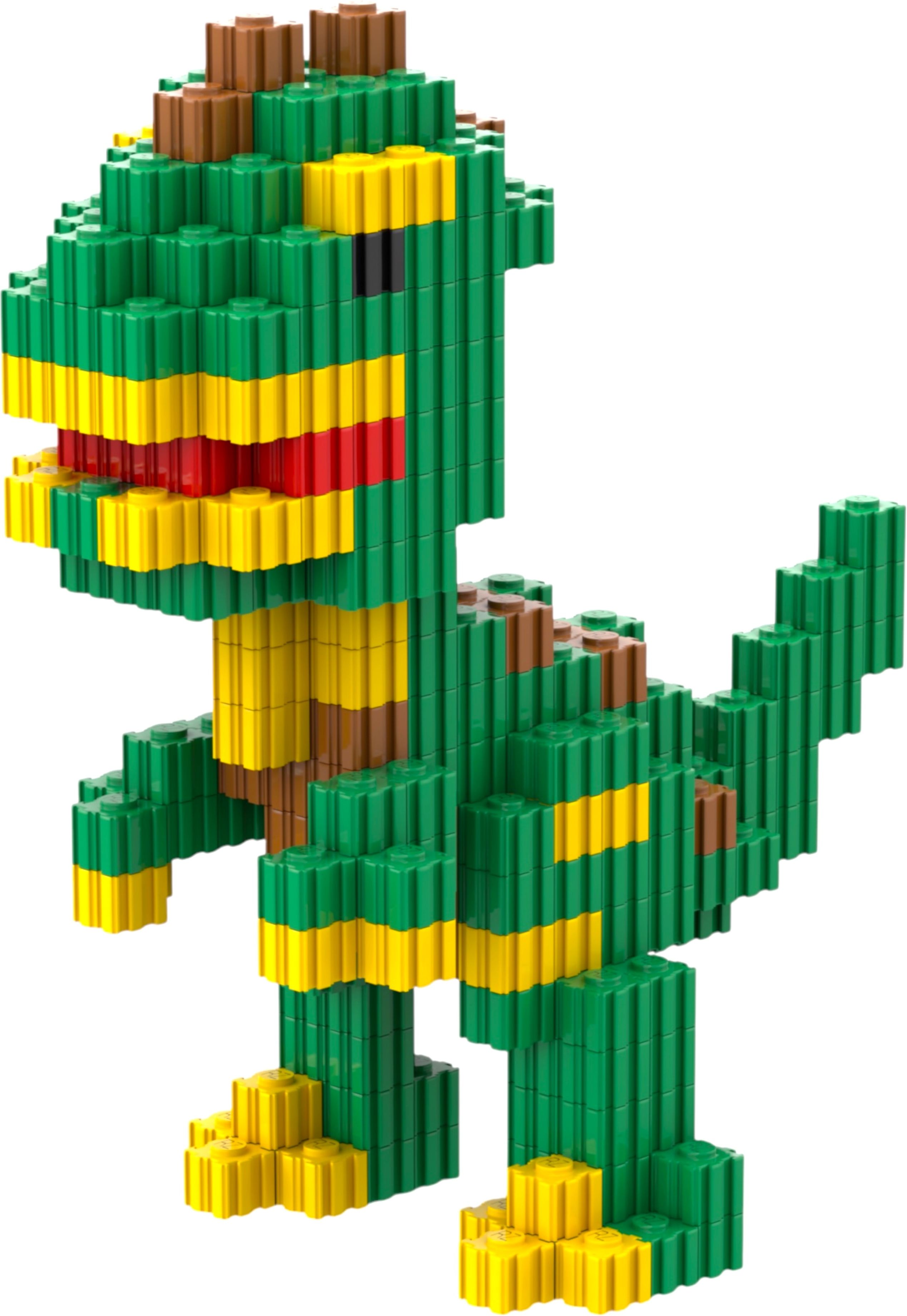 Dinosaur Jungle Figure Brick Model Kit Building Block DIY Toy Set for All Ages-image-31