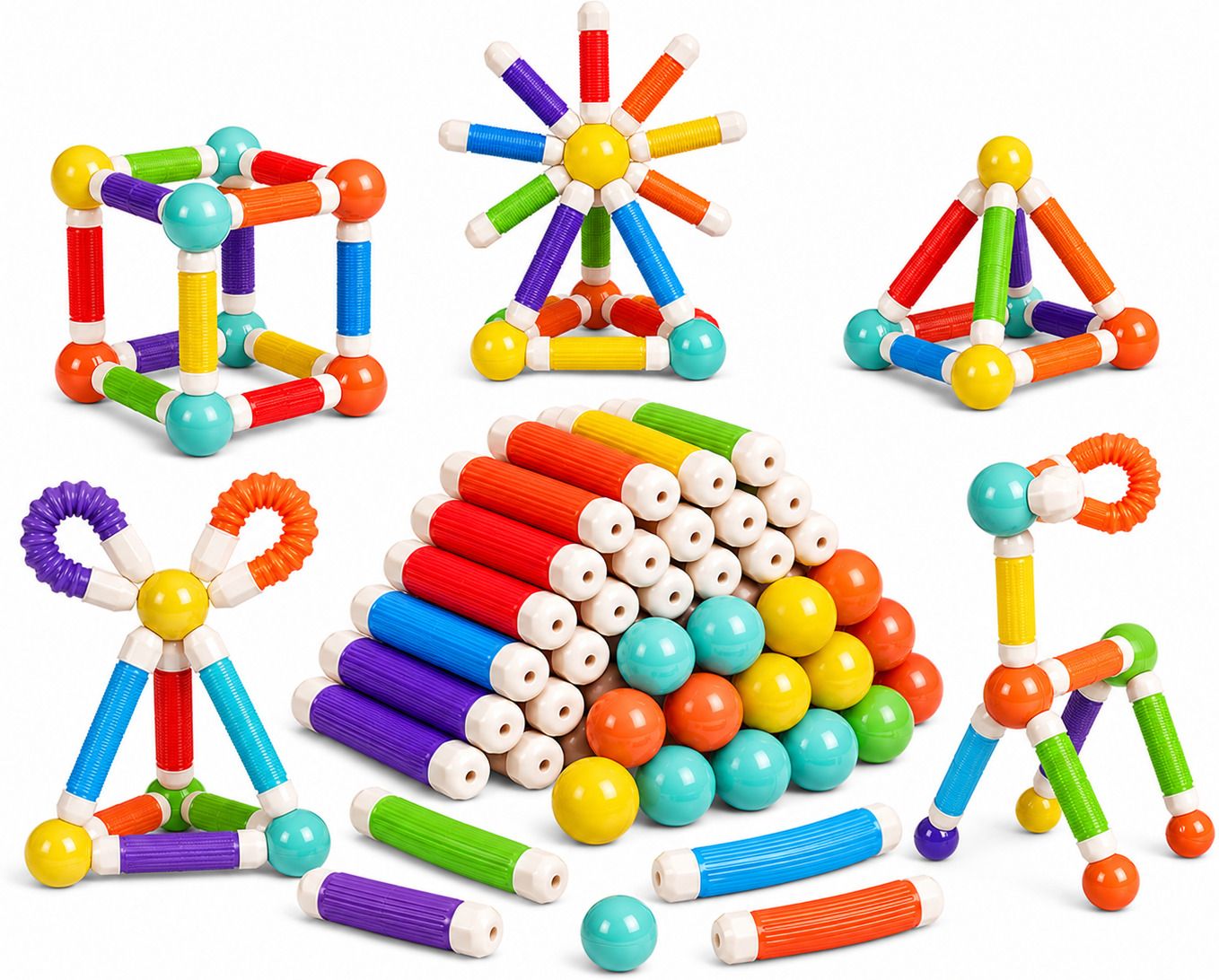 toypot Flexible Magnetic Block Set (36 PCS)-picture-23