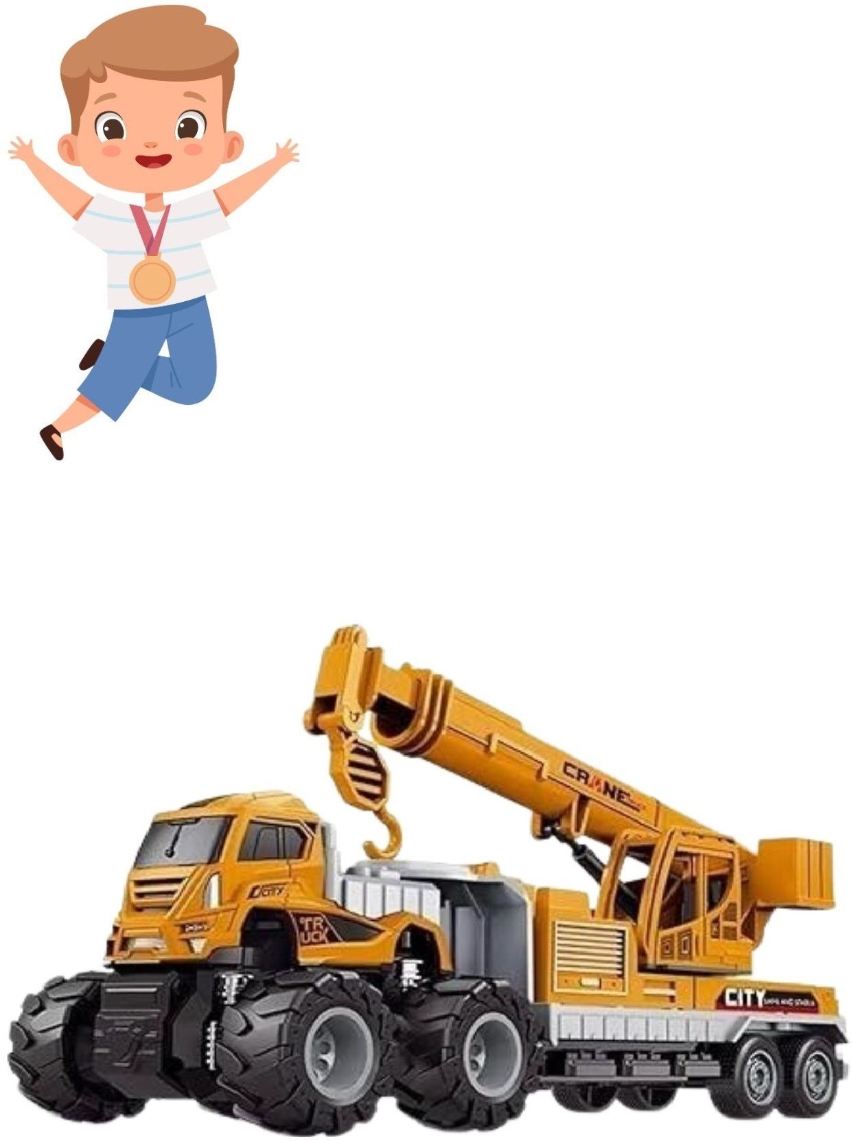zuuluzrs Construction Crane Transport Truck Toy for Kids-picture-38