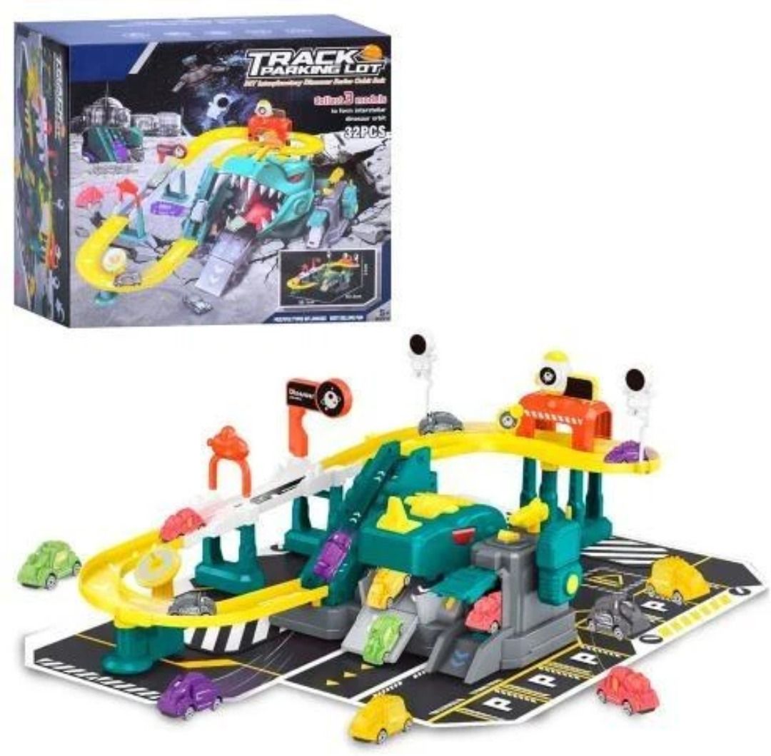 Dinosaur Parking Track Set 32 PCS-image-32