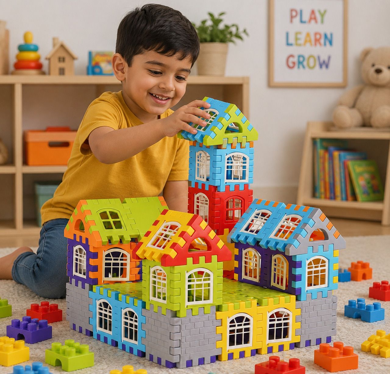 HAPPY HOUSE Smart Builder House Construction Toy-image-45