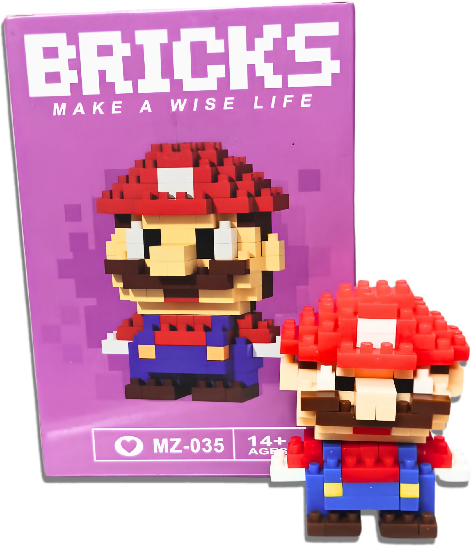 kivora Red Cap Adventure Hero DIY Micro Blocks Building Toy for 14+-picture-19
