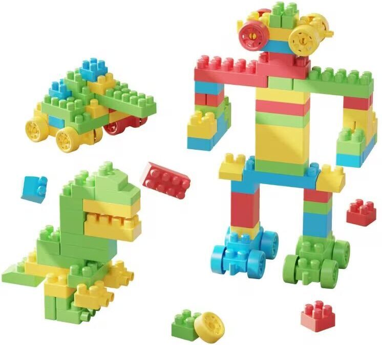 Building Block Set For Kids | Educational Learning Toy | STEM Toy (MULTI COLOUR)-image-1