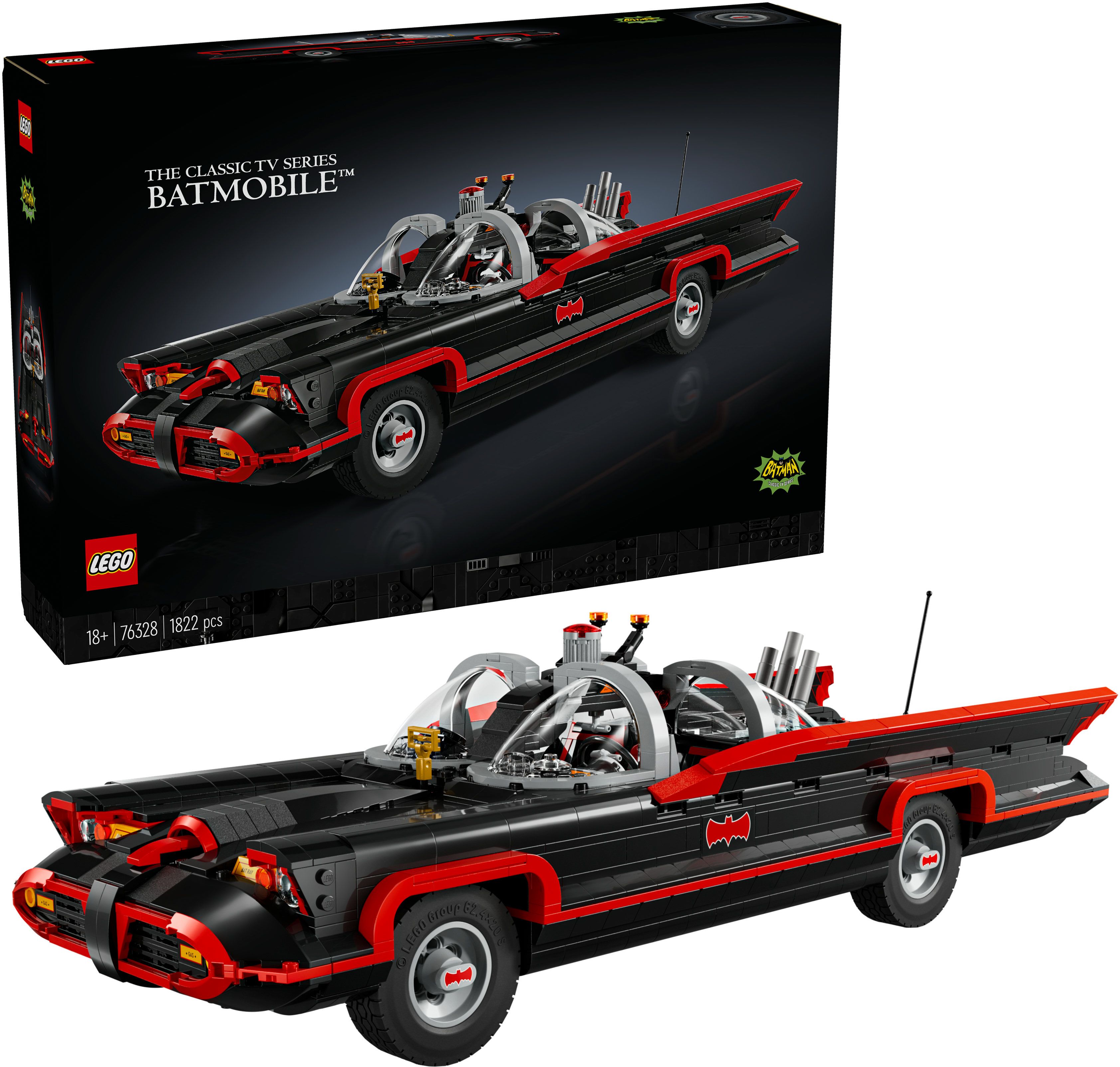 DC Batman: The Classic TV Series Batmobile Set 76328 (1822 Pieces)