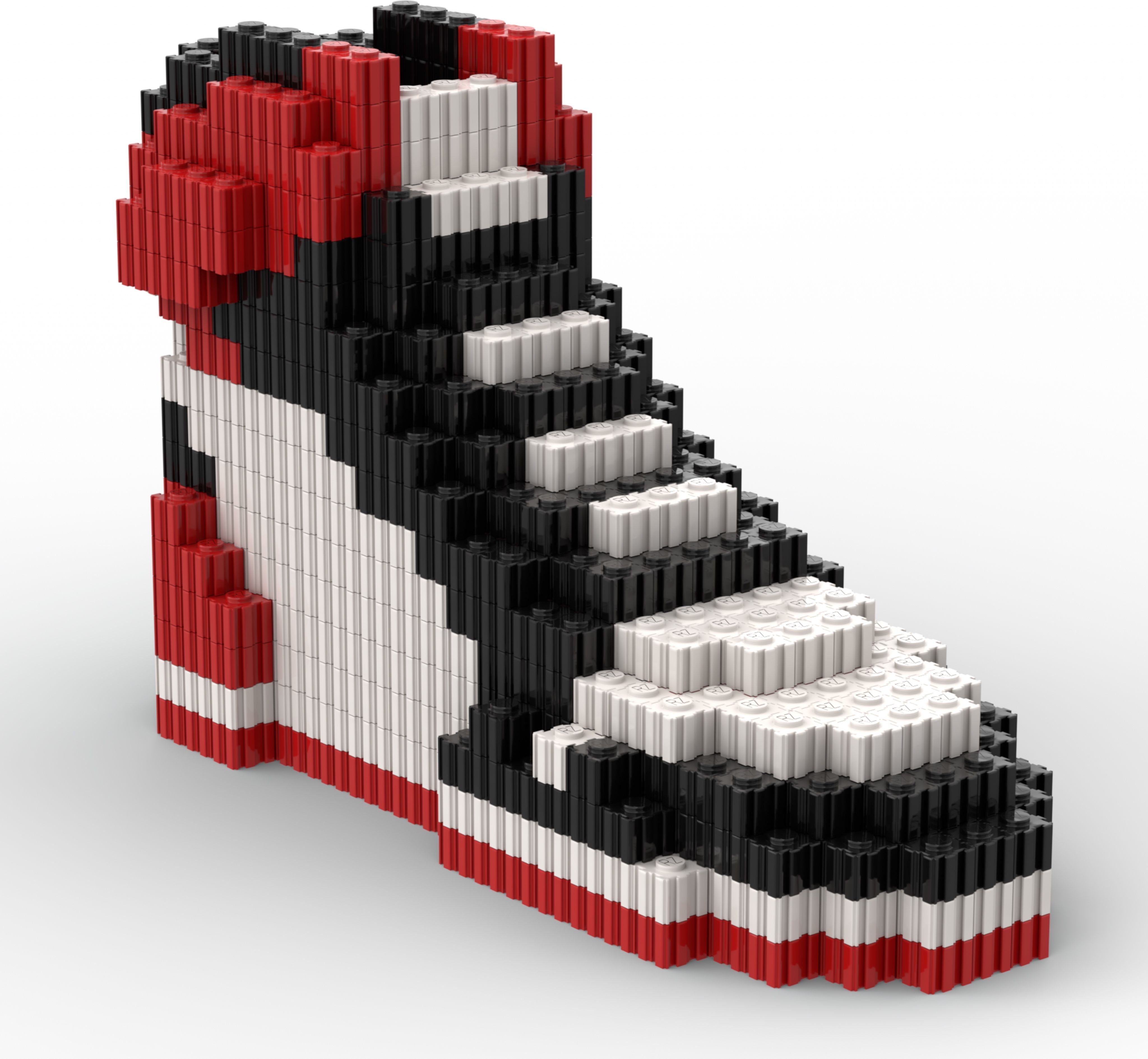 toymersive Shoe Shaped Multi Organiser Brick Model Kit Building Blocks Toy Set for All Ages-picture-27