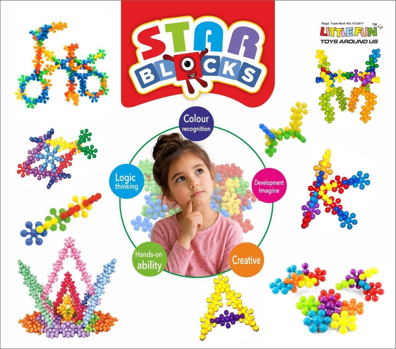 viaanplayland 100 PCS DIY Creative Linking Blocks Learning Toy for Boys & Girls-picture-20