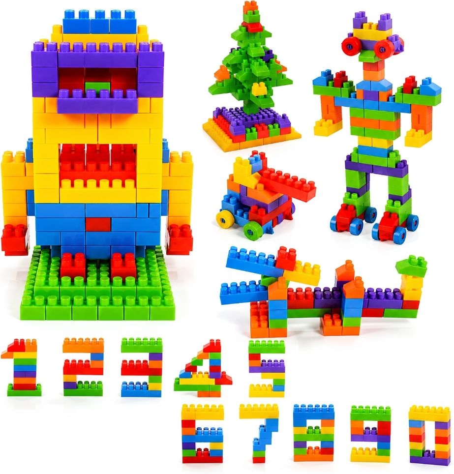 STEM Educational Building Blocks Set for Kids Boys Girls-image-46