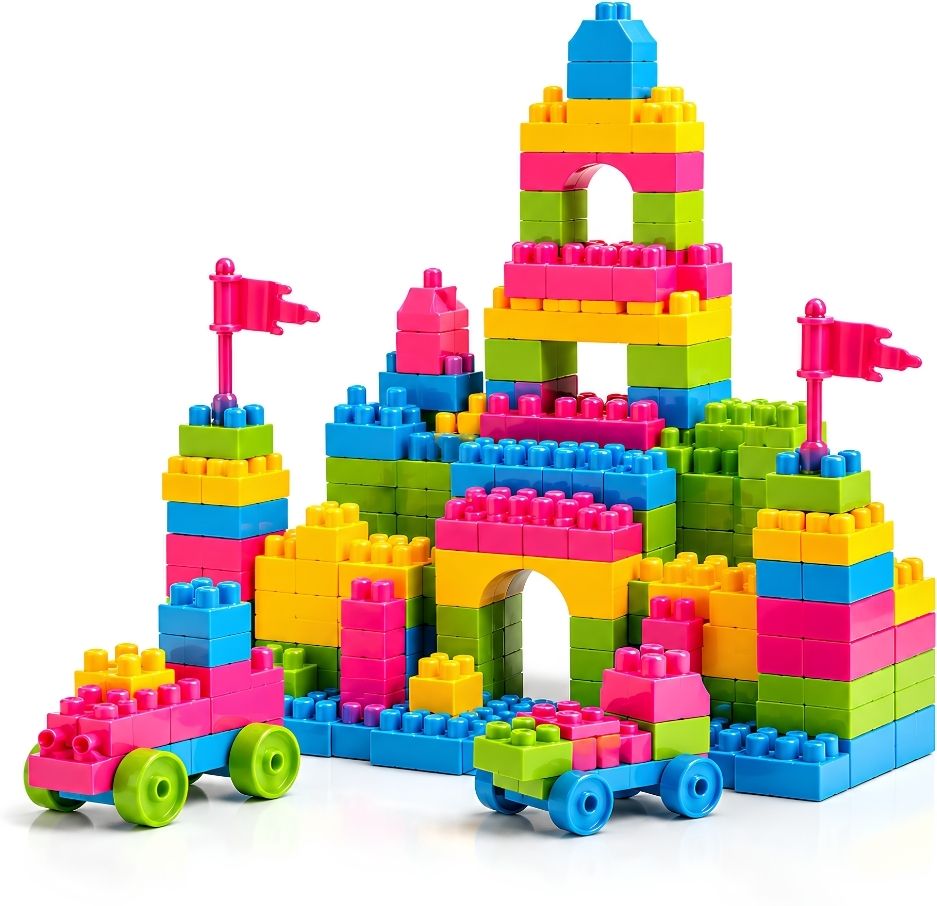 Building Blocks for Kids 80+ Pieces Educational Construction Toy-image-25