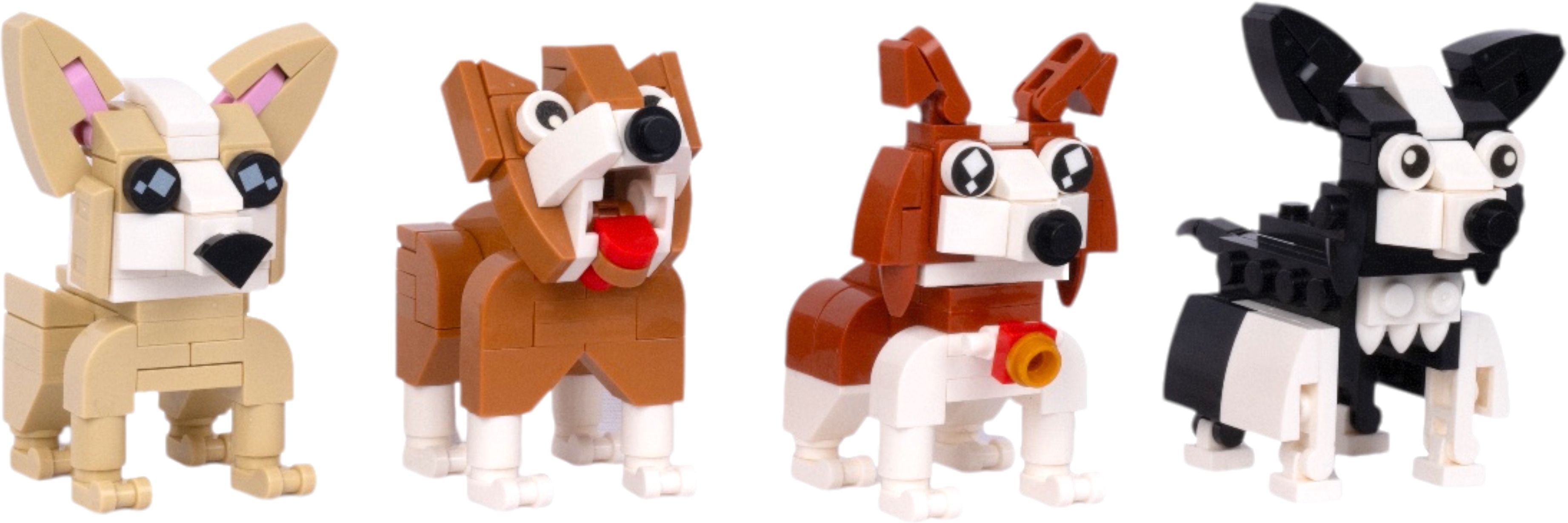 toymersive Puppy World Set 1 Pet Dog Figures Building Blocks DIY Play Toy Set for Kids-picture-48