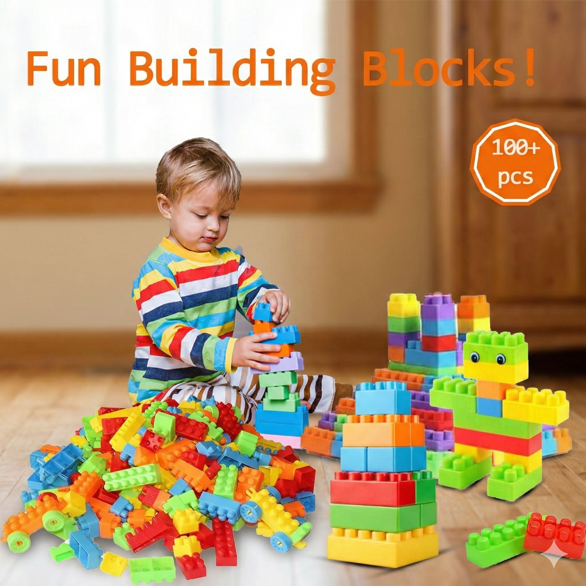 Building Blocks Toy Set for Kids Educational Creative Construction Learning Game-image-26