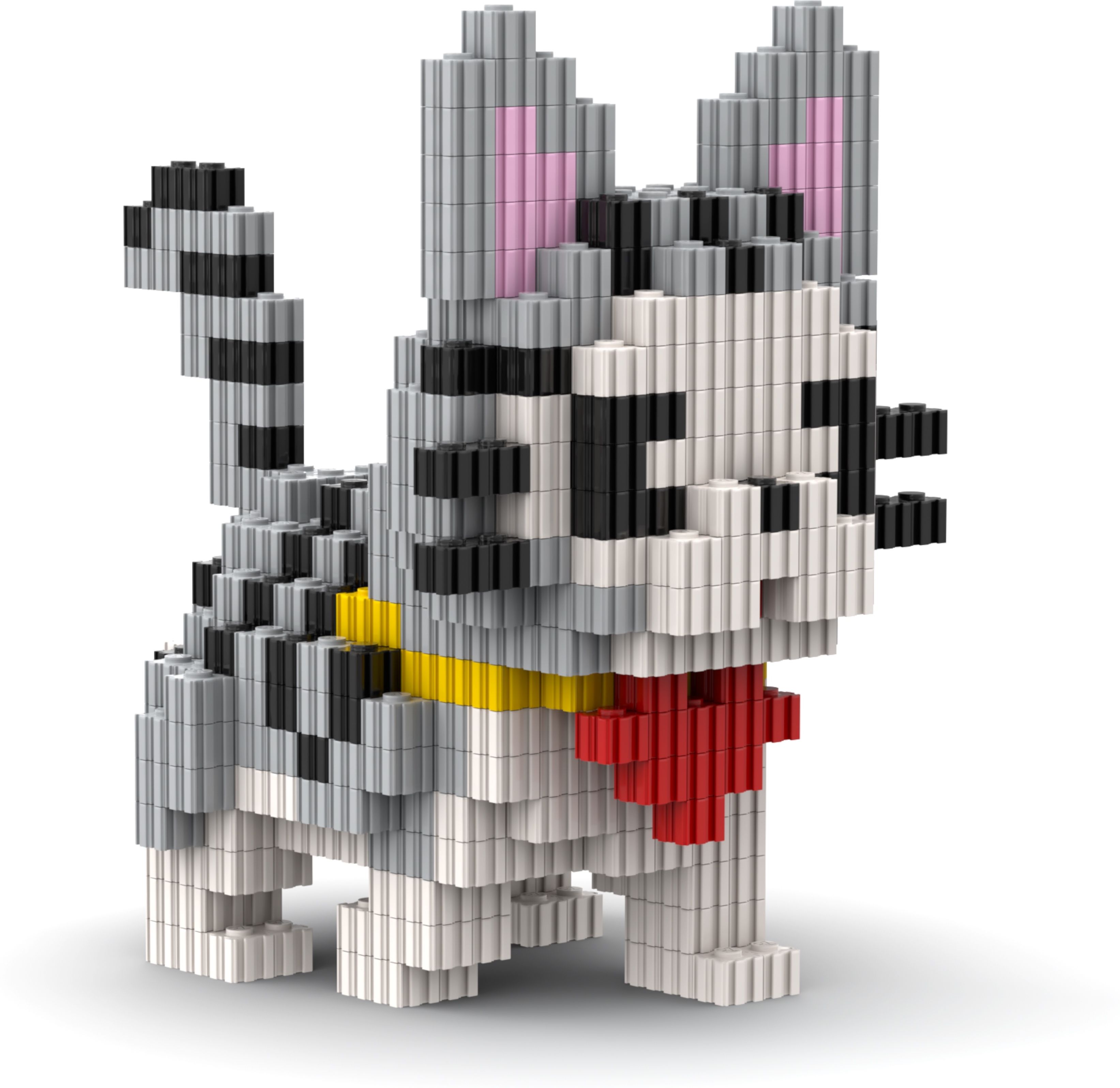 Cat Figure Brick Model Kit Building Blocks DIY Toy Set for Kids & Adults-image-23