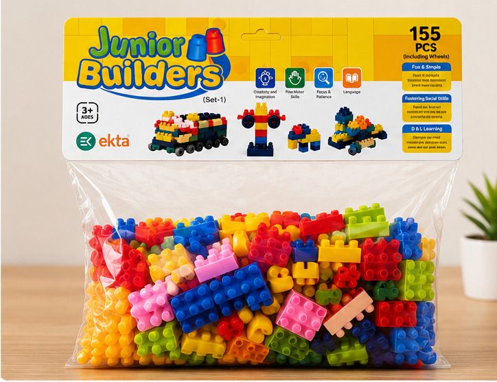 exito enterprises Junior Builders 155 PCS-picture-42