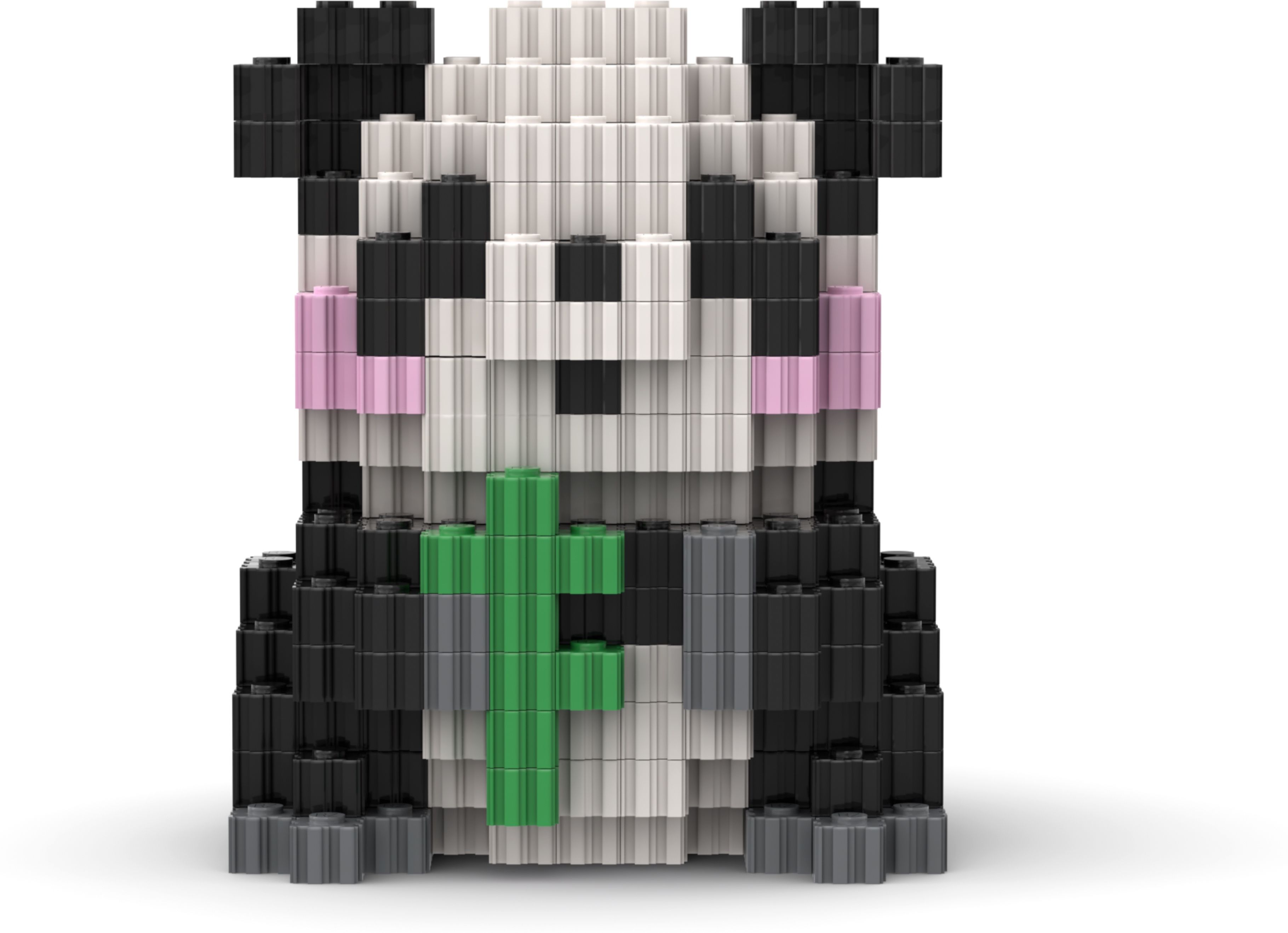 toymersive Sitting Panda on Scooter Figure Brick Model Building Blocks Toy Set for All Ages-picture-38
