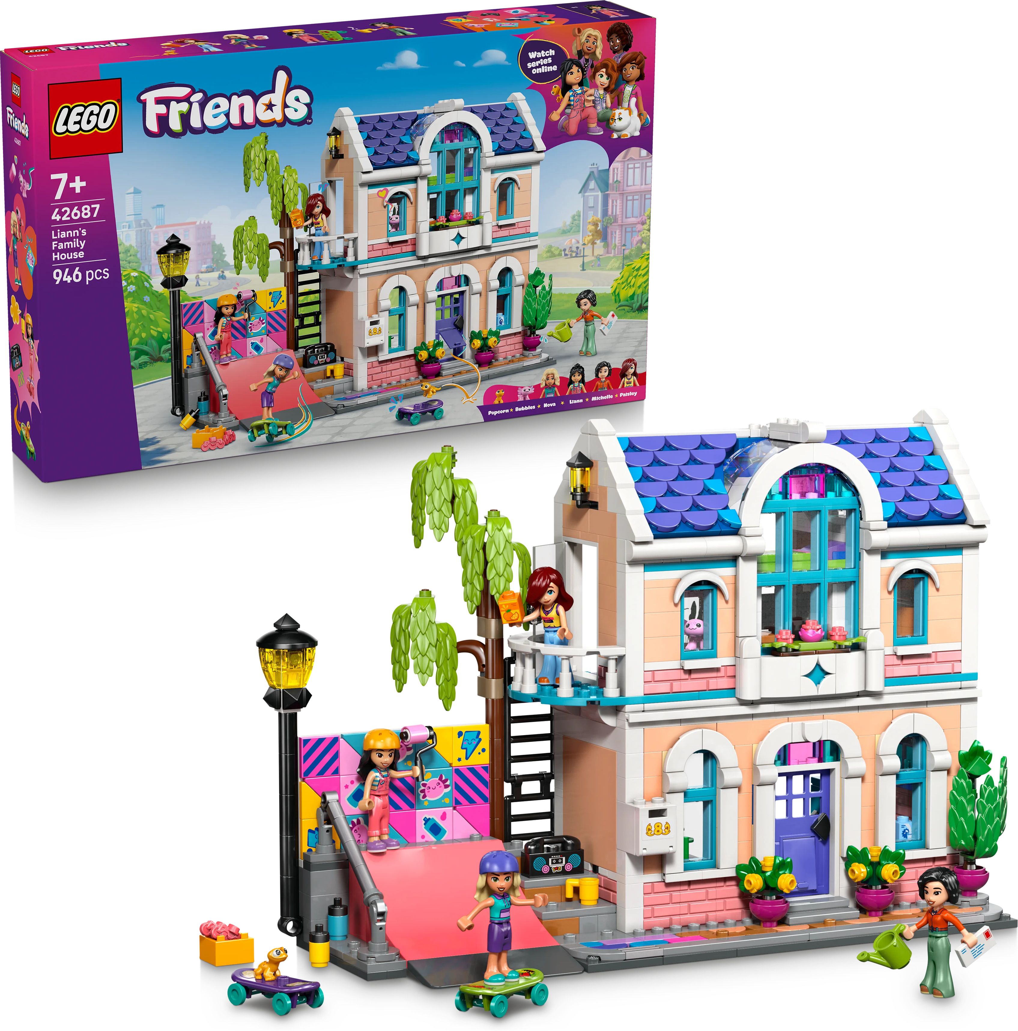 Friends Lianns Family House Building Toy 42687