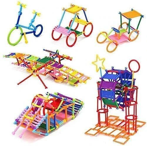 arizon CityWise EduConstruct - 100+ Vibrant Sticks for Kids' Learning Build Kit-picture-21