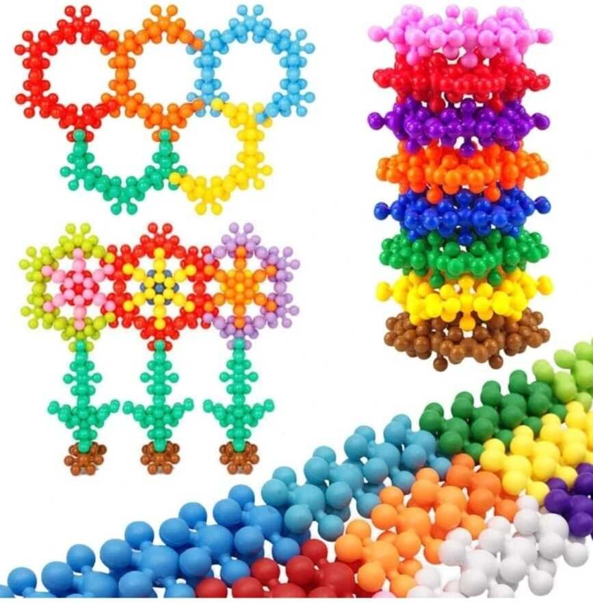 100 PCS Creative Snap Building Blocks Learning Toy for Kids-image-23