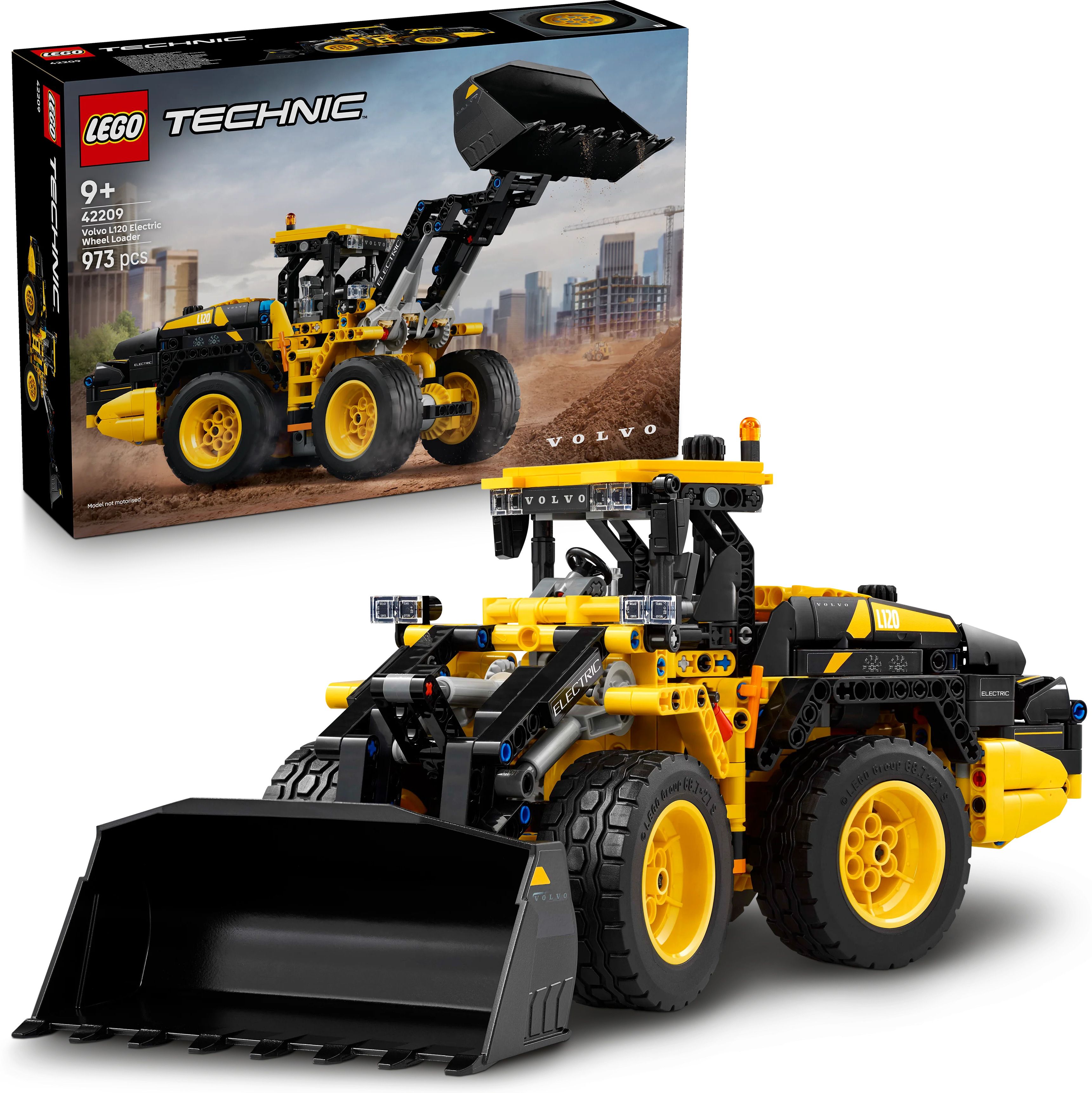 Technic Volvo L120 Electric Wheel Loader Construction Toy 42209