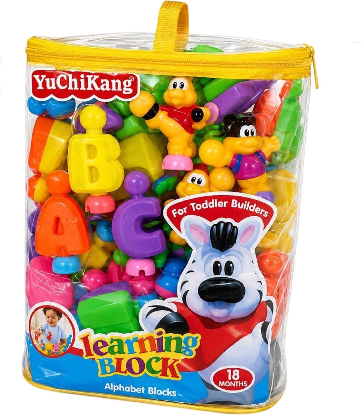 Learning Block Alphabet Blocks 26 Pieces Educational Building AB Letter Learning-image-20