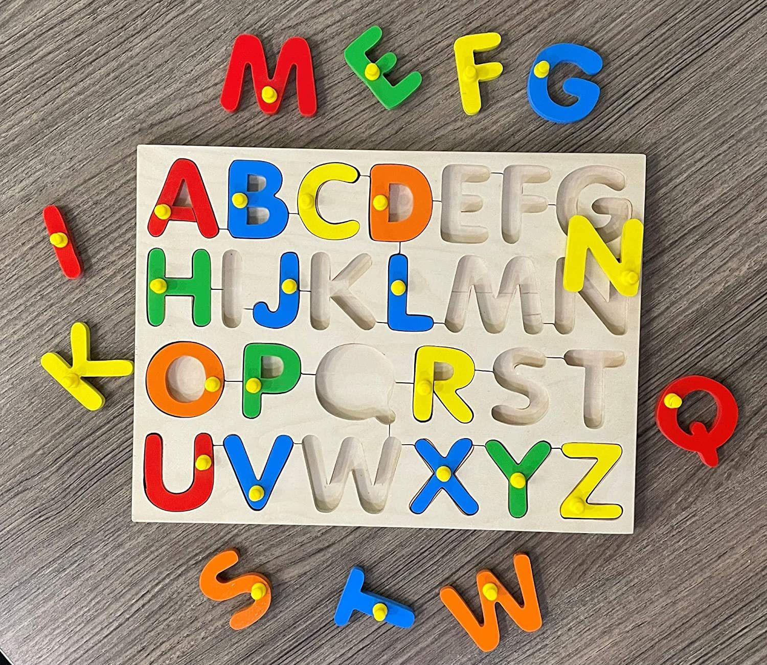 gamloid Down Price Capital Alphabets Letters Learning Educational Puzzle Toy for Kids-picture-18