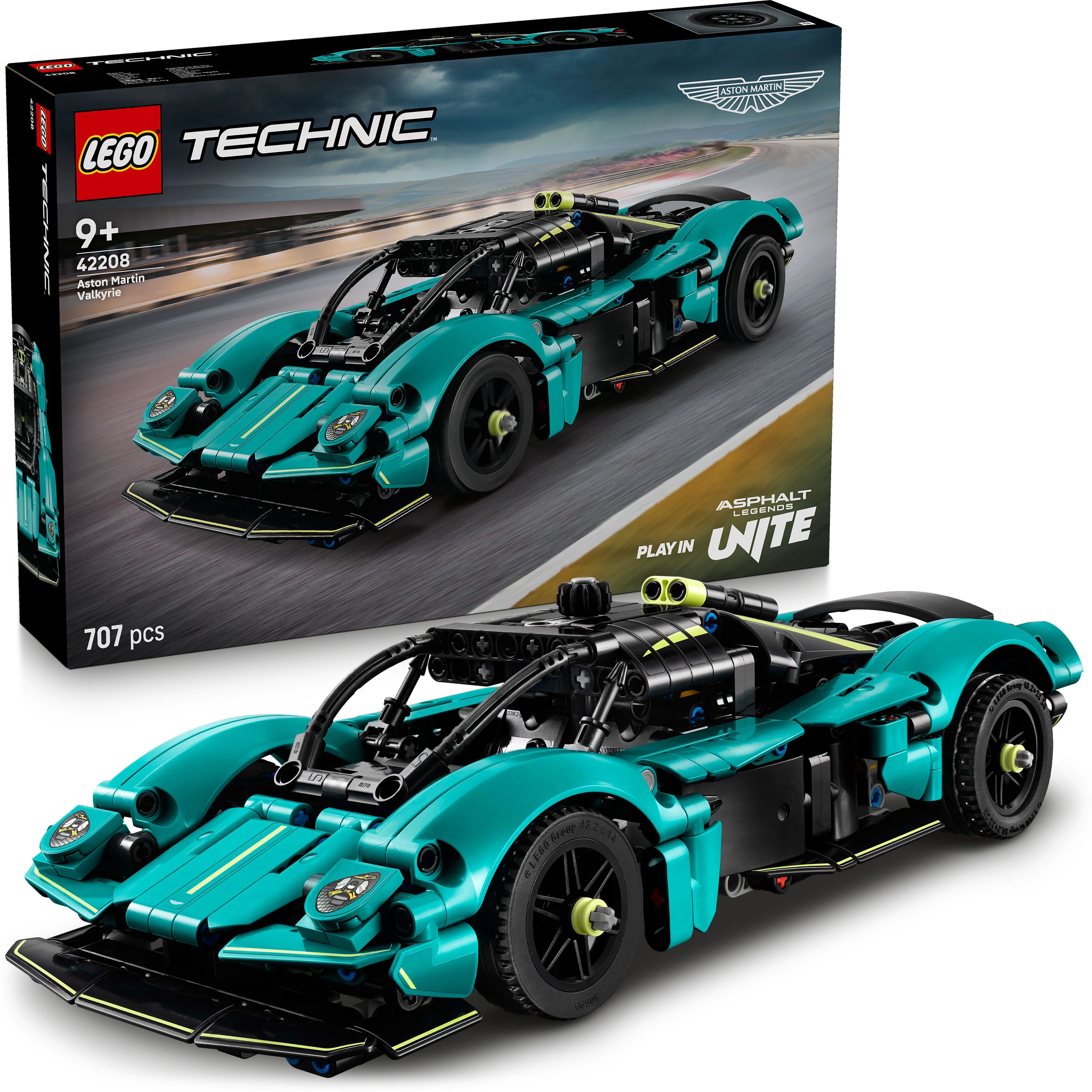 Technic Aston Martin Valkyrie Buildable Car Model Kit 42208-image-39