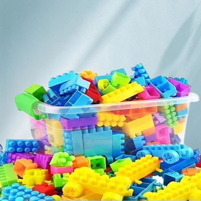 Kid's 100 Pcs Big Mega Sized Blocks Toys Building and Construction Block-image-1