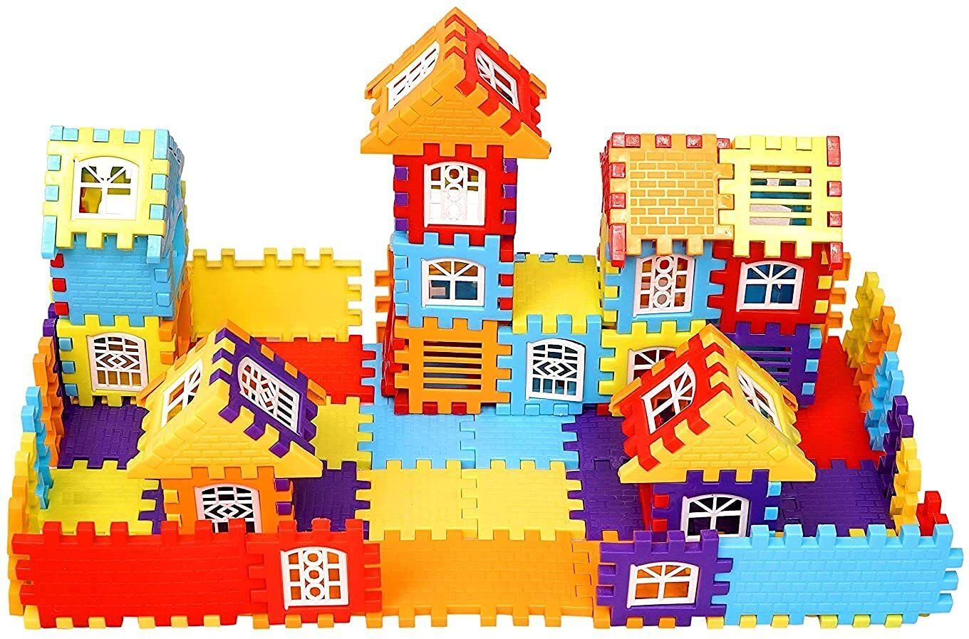 wlpi House Building Block For Childern (72 Pieces Block)-picture-42