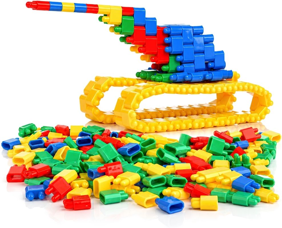 be bright Interlocking Building Blocks Construction Toy-picture-28