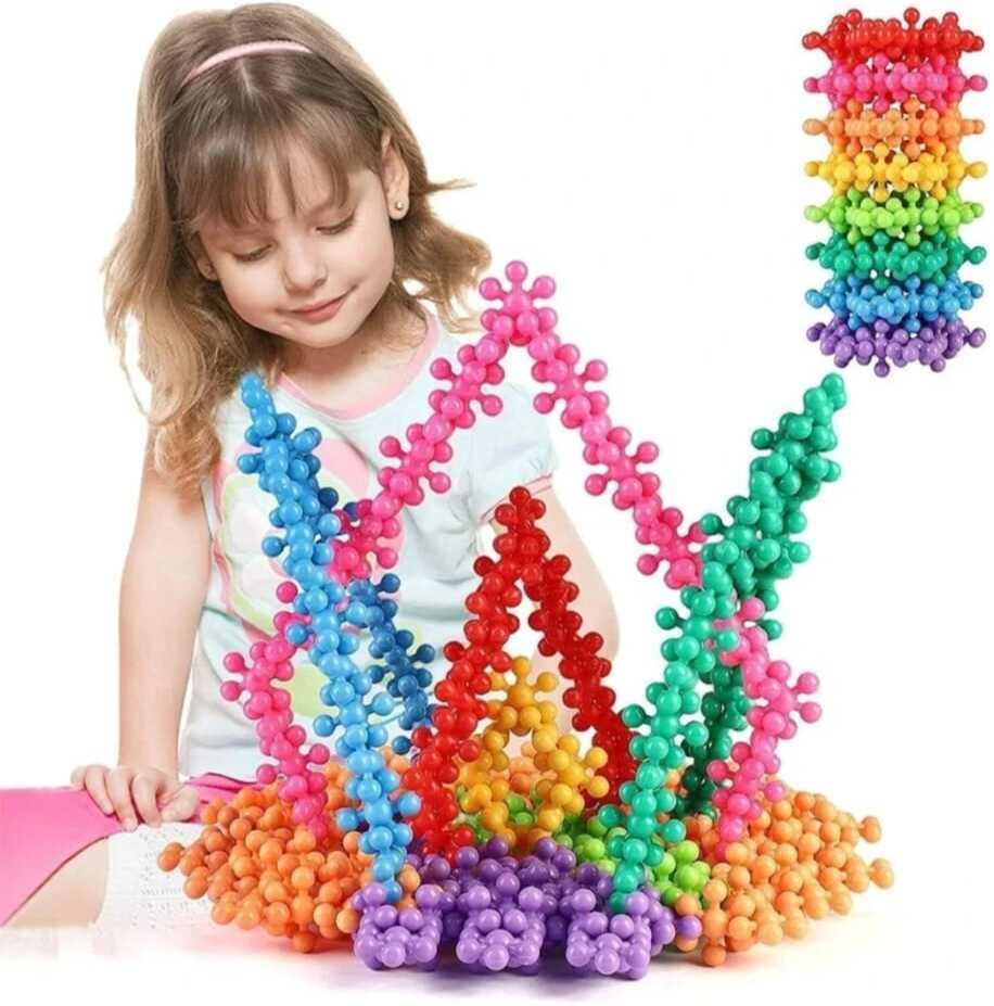 viaanplayland 100 PCS Colorful Creative Puzzle Building Blocks Toy for Kids-picture-13