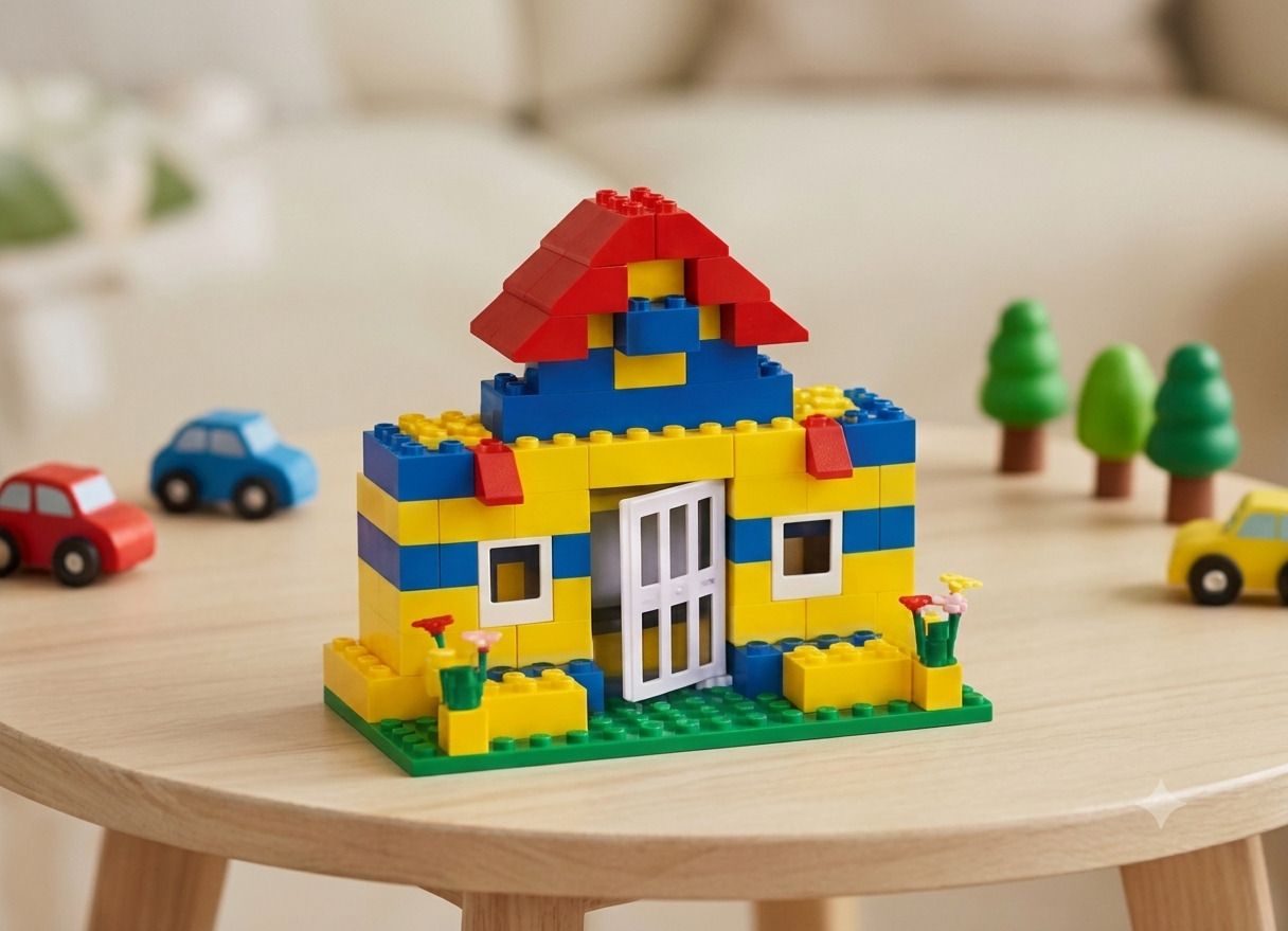 royofun Creative Building Blocks House Construction Set for Kids-picture-22