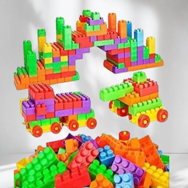 Plastic Building Blocks for Kids Building Blocks Toy for Kids Puzzle-image-46