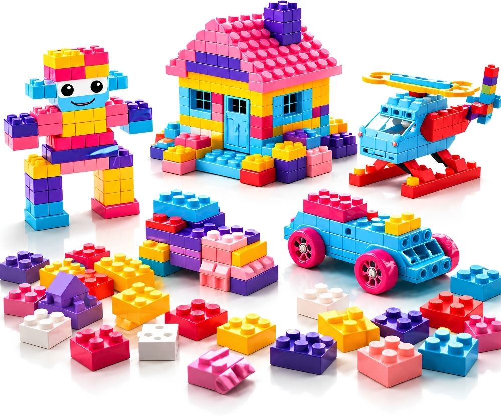 be bright Colorful Big Bricks Construction Toy Set for Kids-picture-32