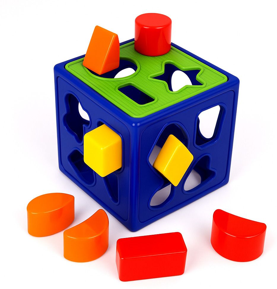 Multi Shape Sorter Puzzle Cube Toy box Montessori Educational Toy for kids-image-18