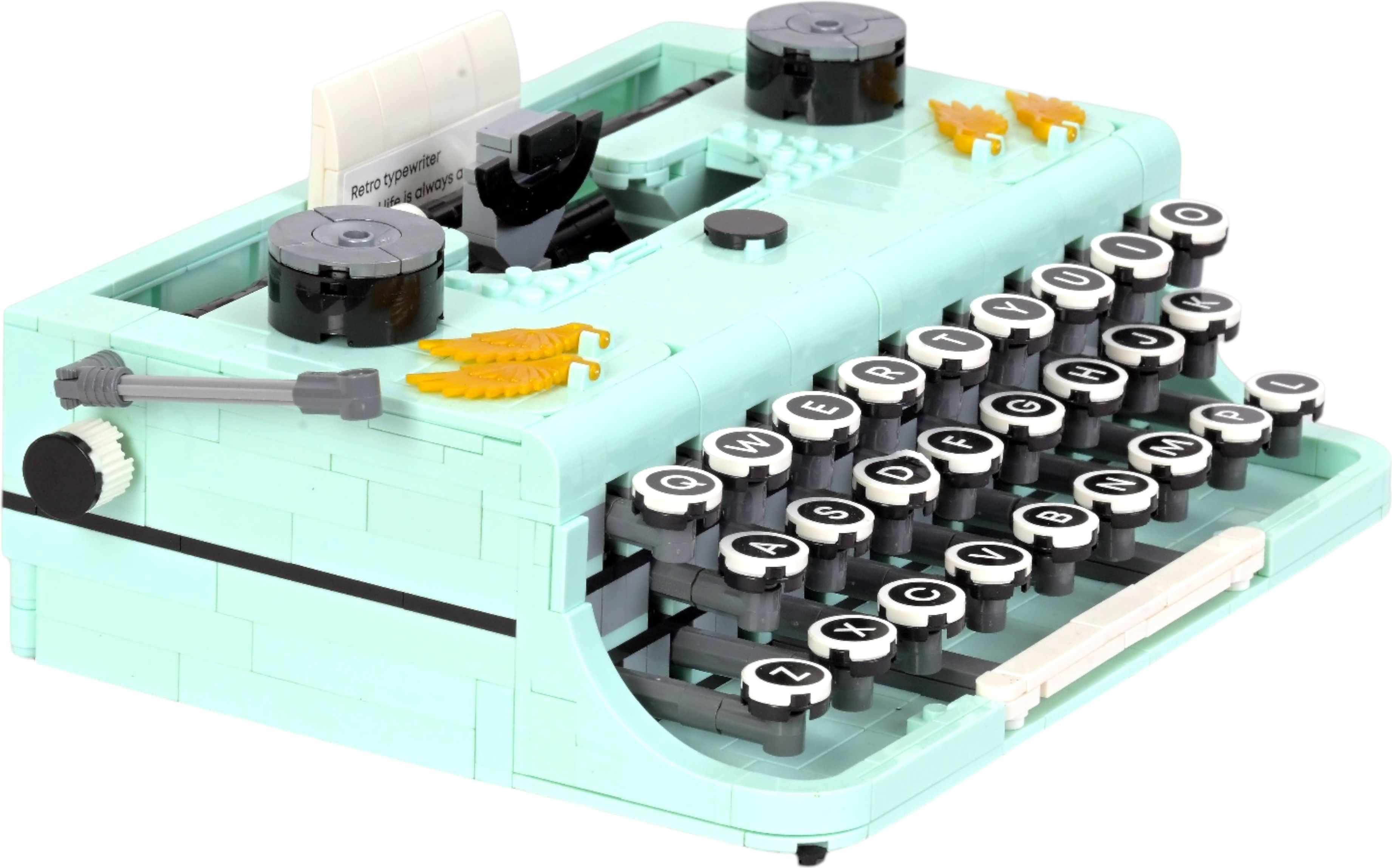 toymersive Retro Classics Vintage Typewriter Building Blocks Collectible Decor Antique Set-picture-16