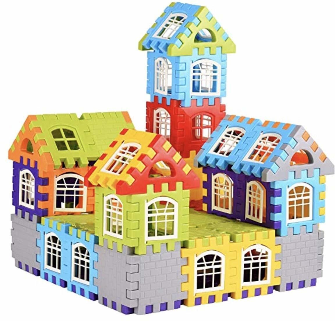 house of common House Building Blocks Big Sized Happy Home with Smooth Rounded Edges -72+Pcs-picture-20