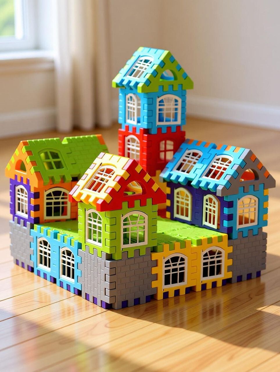 arizon Happy House Premium Construction Toy Set-picture-25