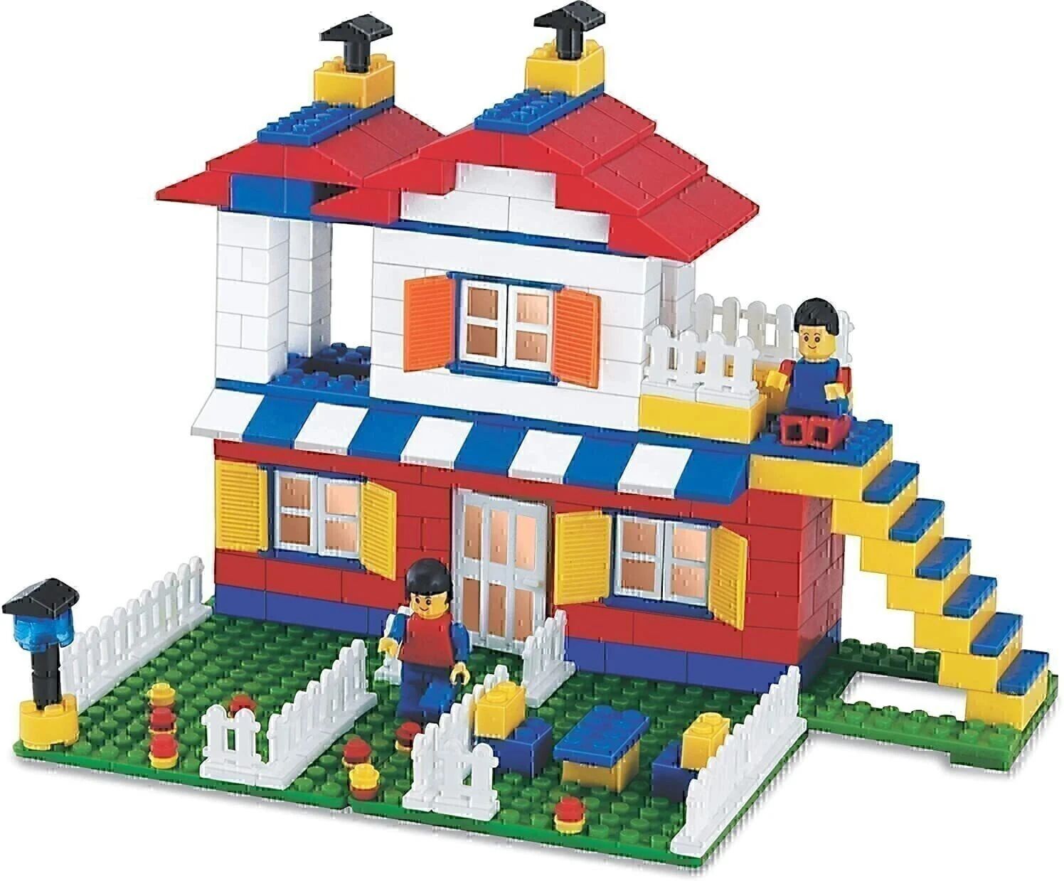 kn2 mart Block building construction for Kids Super Architect Construction Set for children's to Create Their OWN Home by own creativity-picture-25
