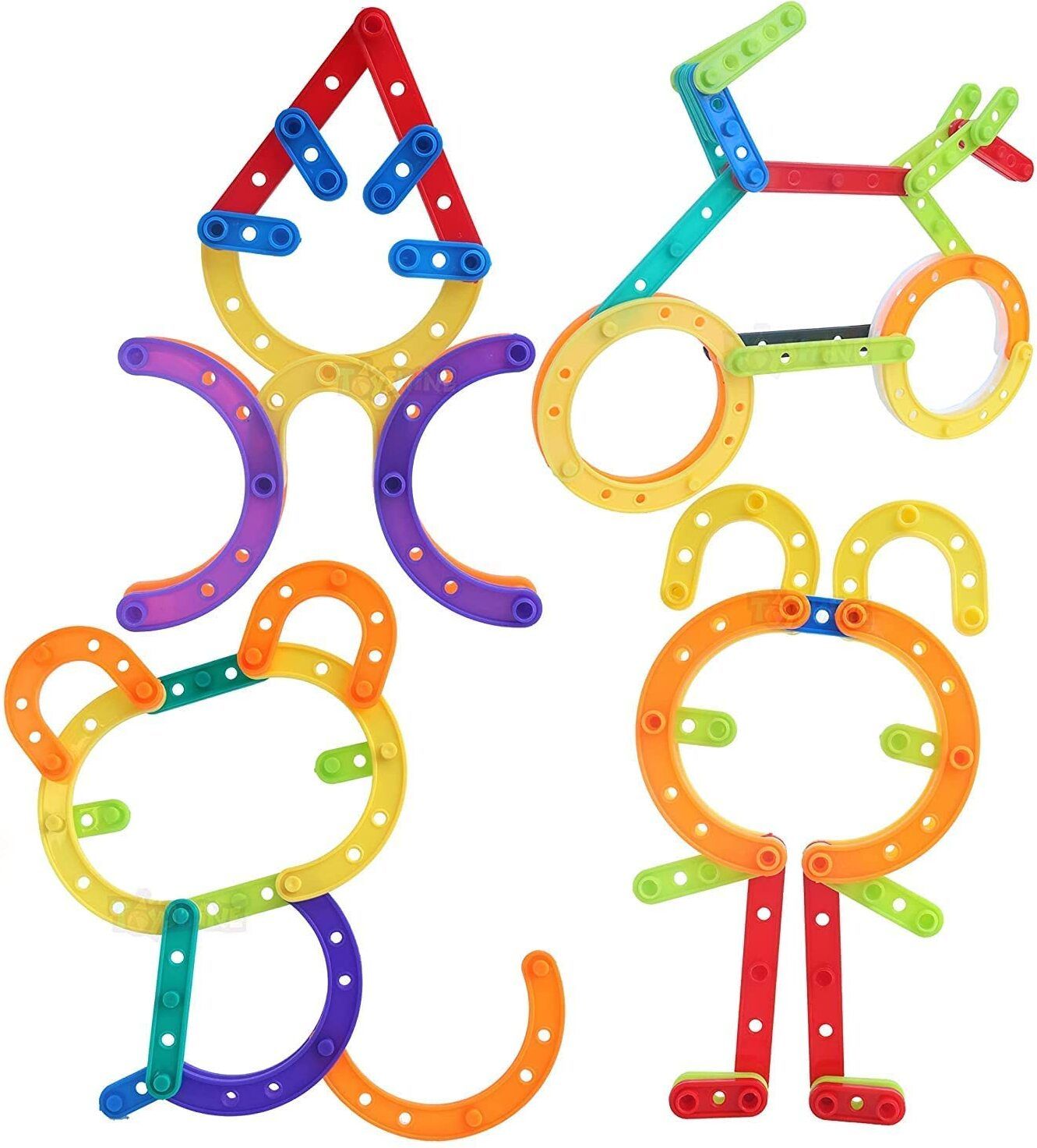 wlpi UC Smart Patchwork Building Block set 100 pices-picture-13