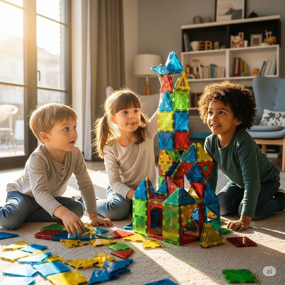 magnetic tiles for kids 32 peice-image-17