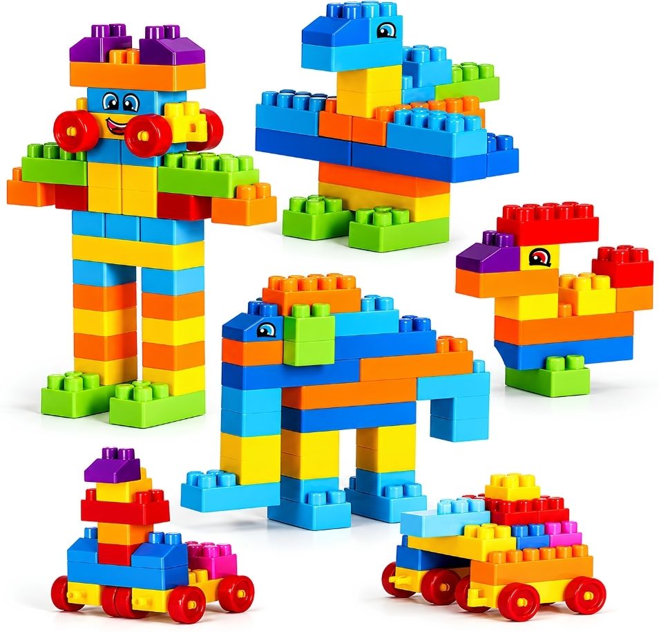 be bright Educational Plastic Building Blocks Toy Set-picture-35
