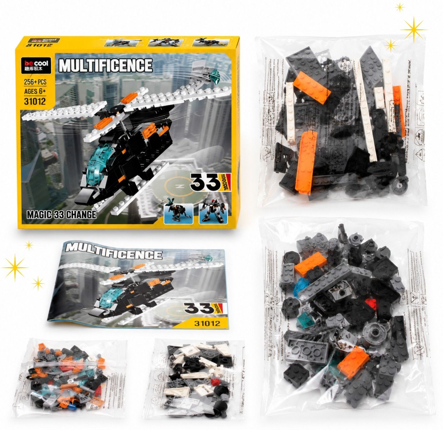 chigy wooh 33-in-1 Construction Building Blocks Set-picture-22