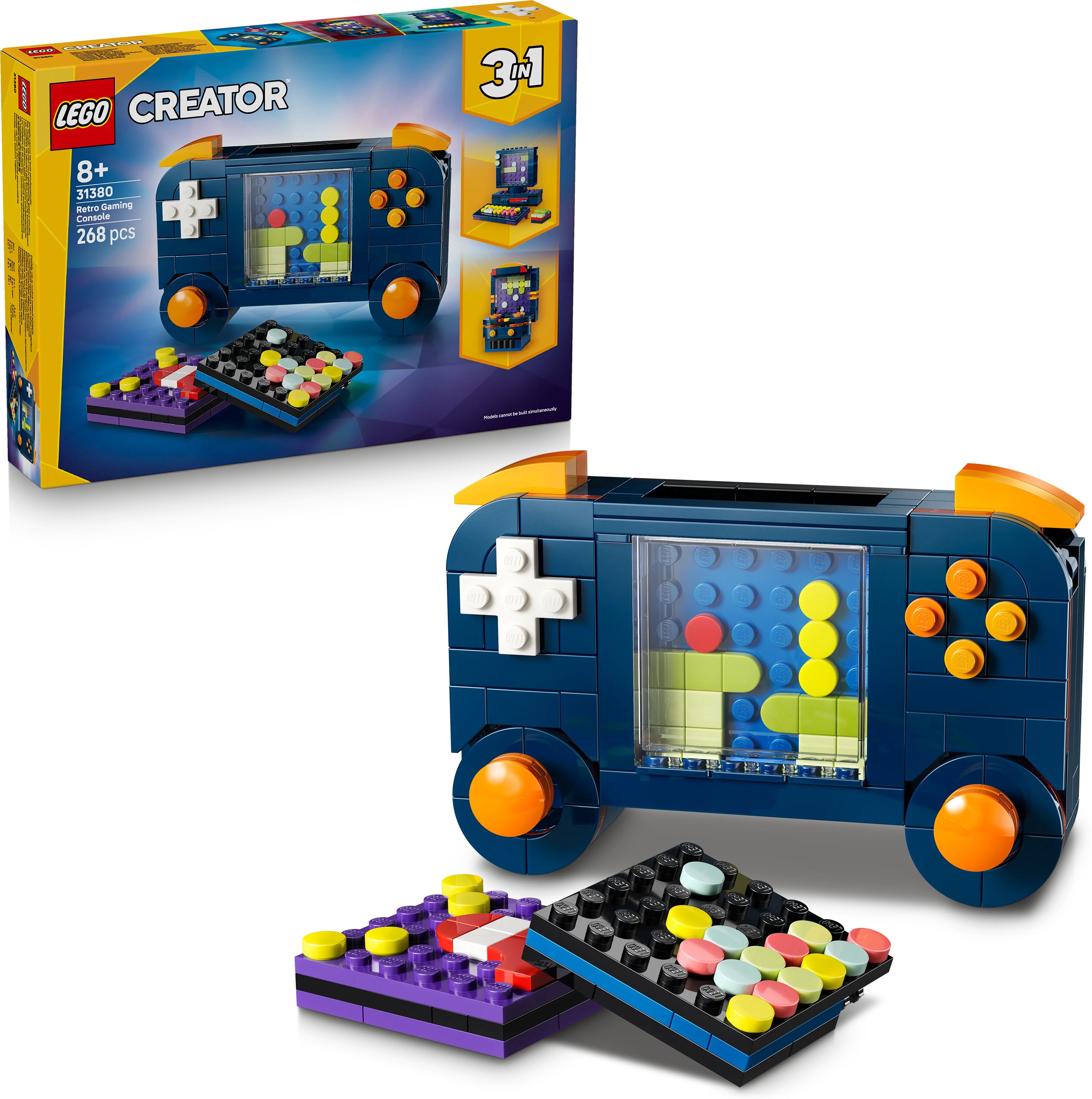 Creator 3 in 1 Retro Gaming Console Building Toy 31380-image-47