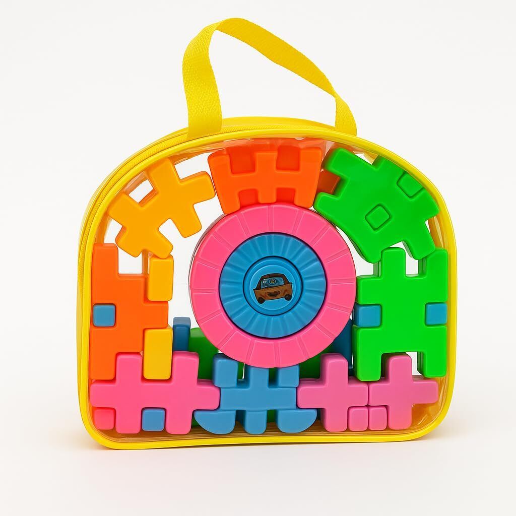 sorelletta Blocks for kids , Interlocking Gear Puzzle Pieces, 36 Pieces, for 2,3,4,5 years-picture-24