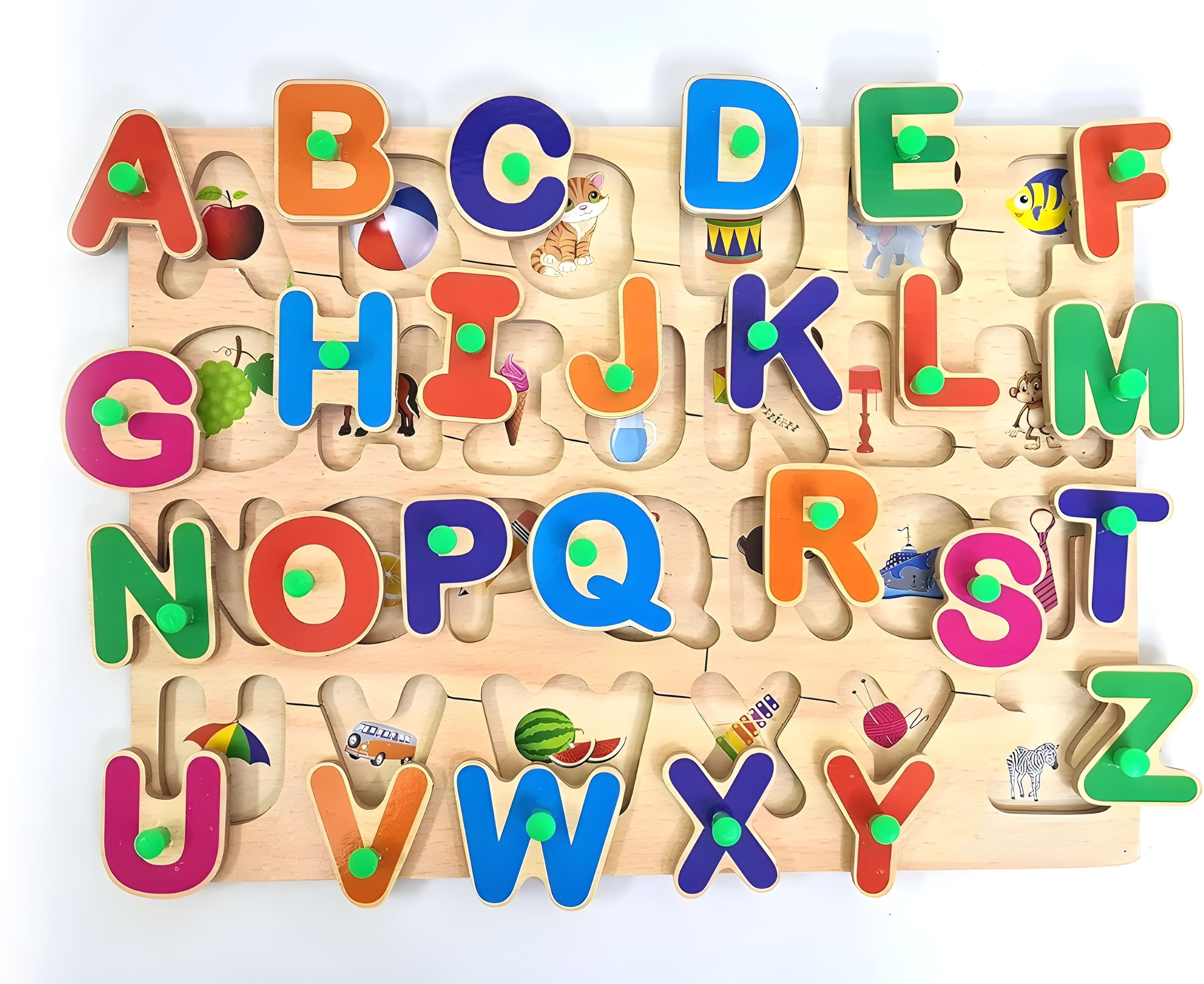 Capital Alphabets Letters Learning Educational Puzzle Toy for Kids-image-32