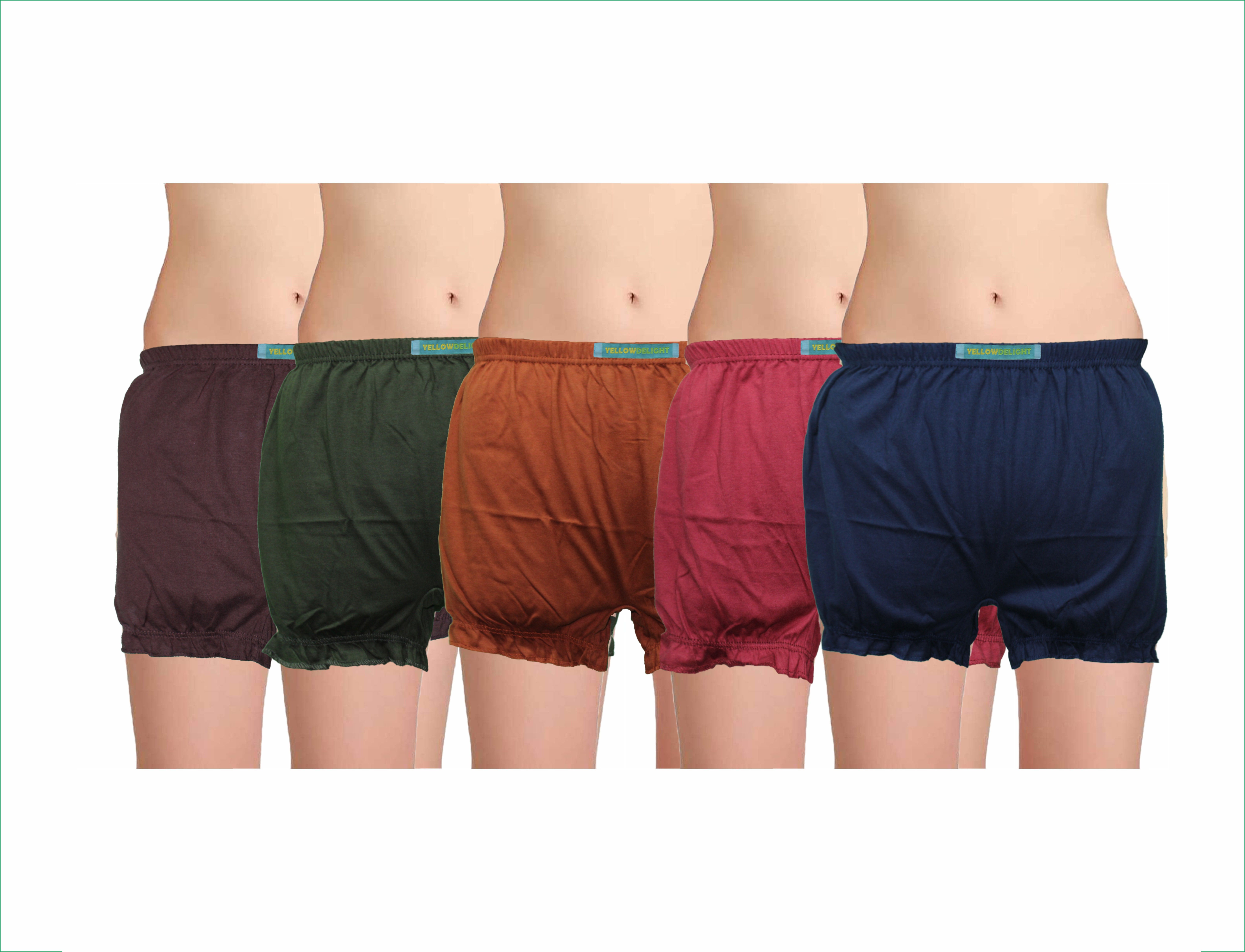 Yellow Delight Women Bloomer